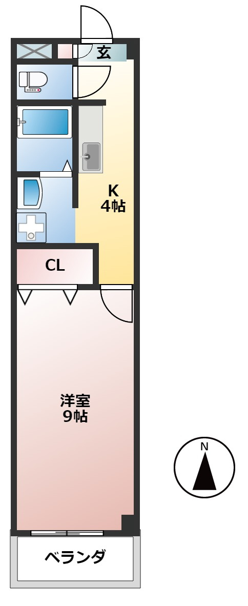 ラフィーネ　シャラの間取り