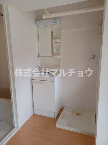 ヴィラナリー田辺の洗面所|使いやすい洗面所です