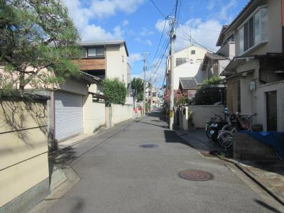 プリジェール北御所の周辺|前面道路