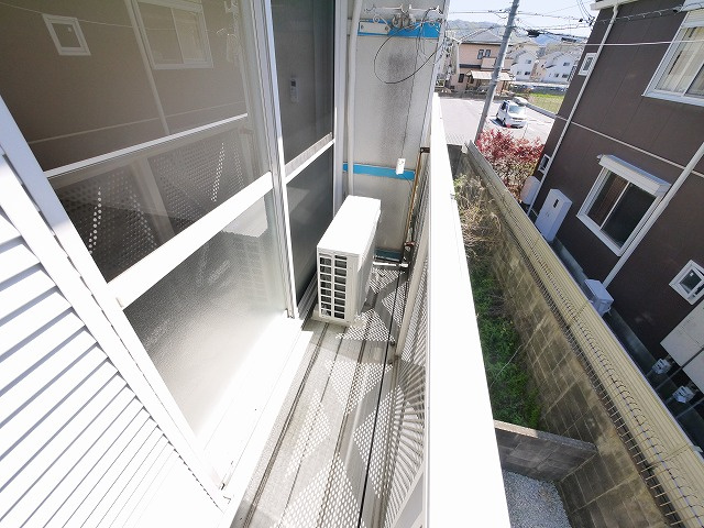 ラポールのバルコニー|落ち着いた時間を過ごせるバルコニーです