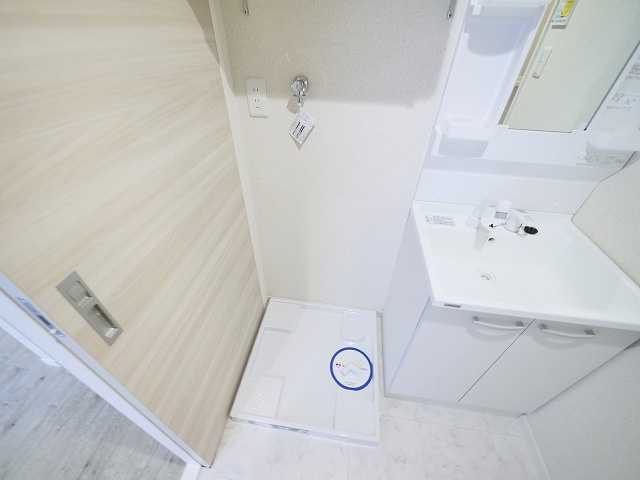 ラポールの設備|洗濯機置場