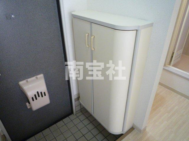【玄関】 | 靴箱ついてます