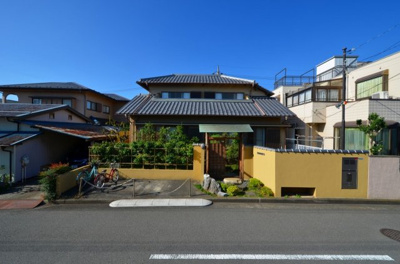 【前面道路含む現地写真】 | 【見花山古家付き土地】