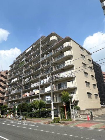 マンハイム第ニ西大島　９階　角　部屋の外観