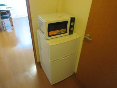 プレジール春日（旧レオパレス西院）のその他|冷蔵庫・電子レンジ