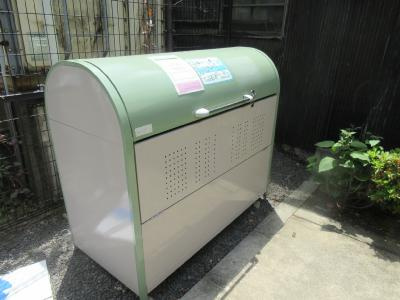 プレジール春日（旧レオパレス西院）のその他共用部分|ごみ回収ＢＯＸ