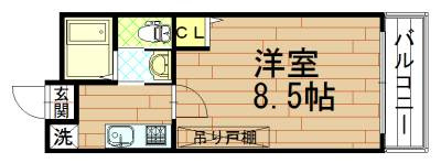 セレーノ御前蛸薬師の間取り