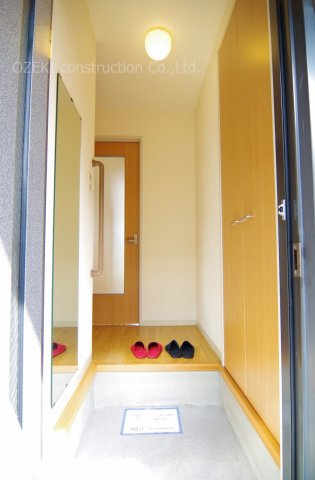 ハーモニーハイツの玄関