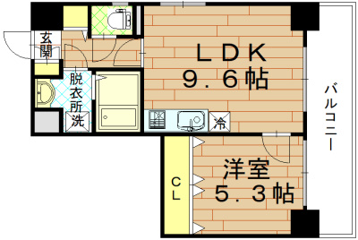 アルテハイム二条城の間取り