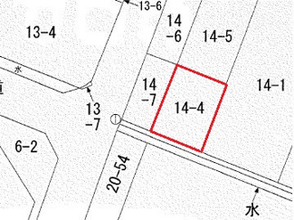 【土地図】 | 売地　北条辻