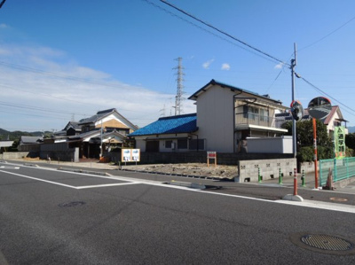 【前面道路含む現地写真】 | 売地　北条辻