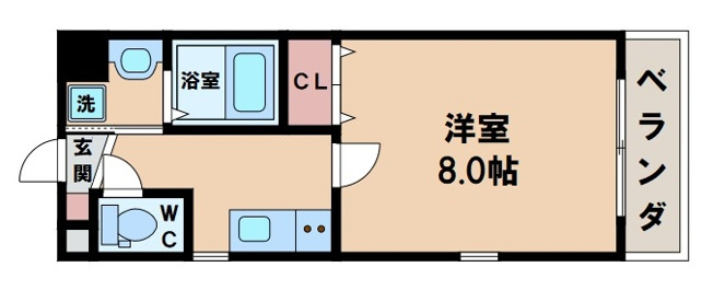 【間取り】 | ウエストコクーン阿倍野