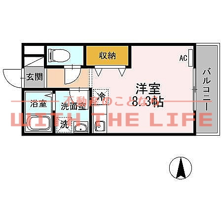 オリーヴァ花畑【10，000円キャッシュバック対象物件】の間取り