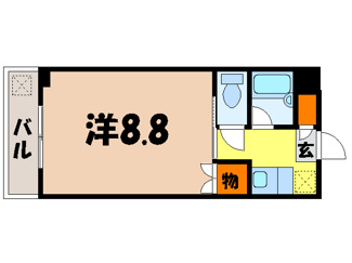 【間取り】 | コーポ陽向