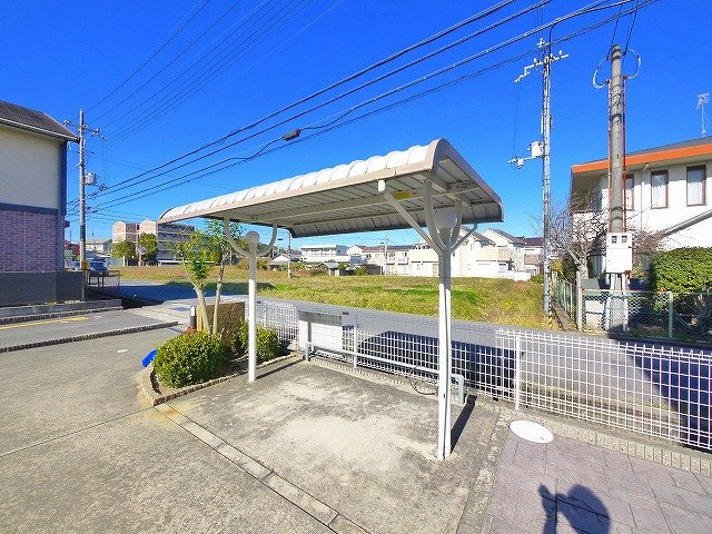 ヴィオレットのその他共用部分|駐輪場です