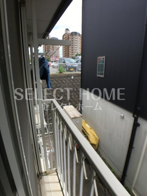 【バルコニー】 | 明大寺ハイツ | バルコニーがあります