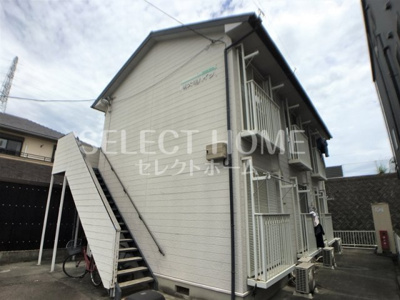 【外観】 | 明大寺ハイツ | 落ち着いた雰囲気の外観です