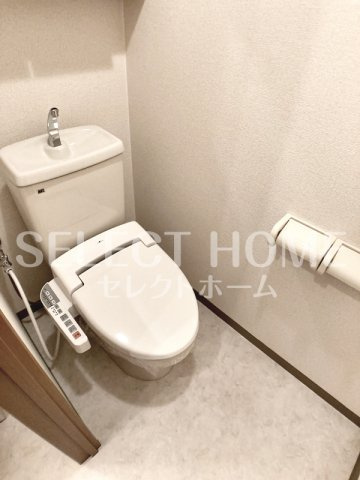 【トイレ】 | エクセルハイツ岡田 | コンパクトで使いやすいトイレです