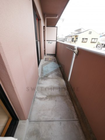 【バルコニー】 | カーサファミール | 広々としたバルコニーです