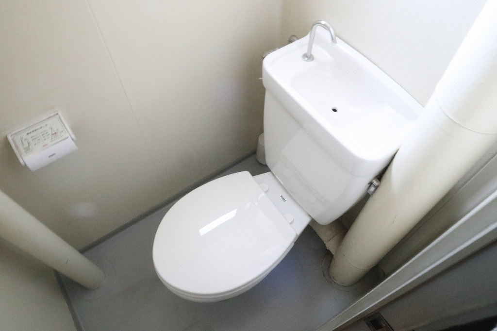 コーポサンライトのトイレ|トイレです