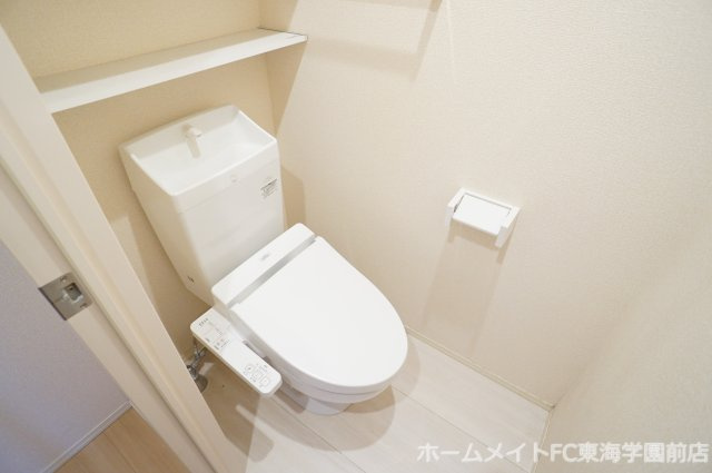 熊本市東区御領５丁目のアパートのトイレ
