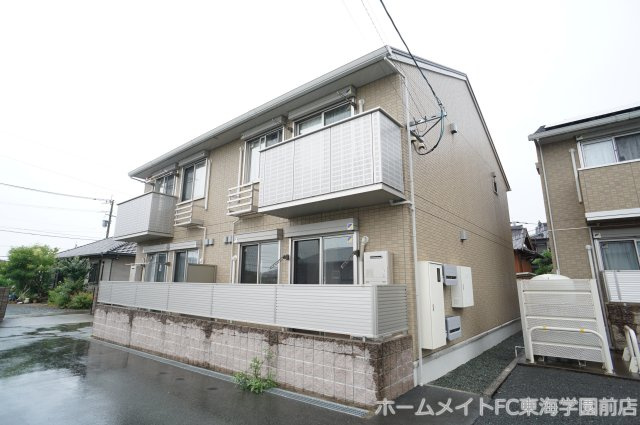 熊本市東区御領５丁目のアパートの外観