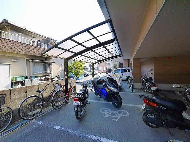 カンタベリープレイスのその他共用部分|自転車置き場です