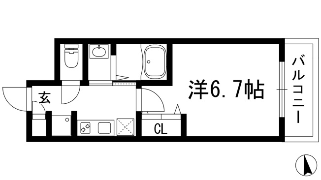 【間取り】 | PARK HILLS池田Lien