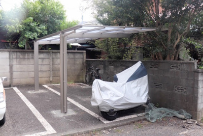 【その他共用部分】 | グランバリュー国立 | 屋根付き駐輪場