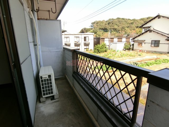 セレクトハイツのバルコニー