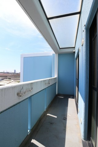 エスポワール森友のバルコニー