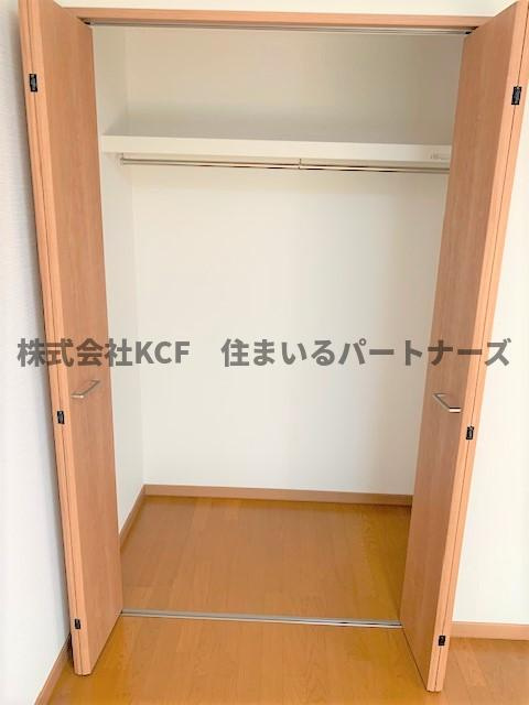 ビオス広川C棟の収納|大きなものも収納できそうです