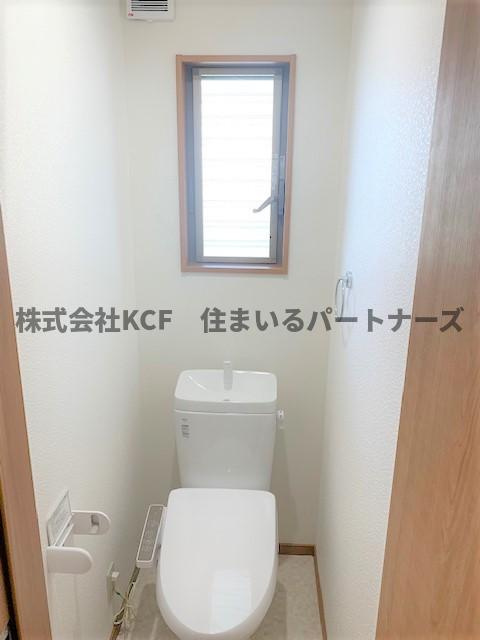 ビオス広川C棟のトイレ|ゆったりとした空間のトイレです