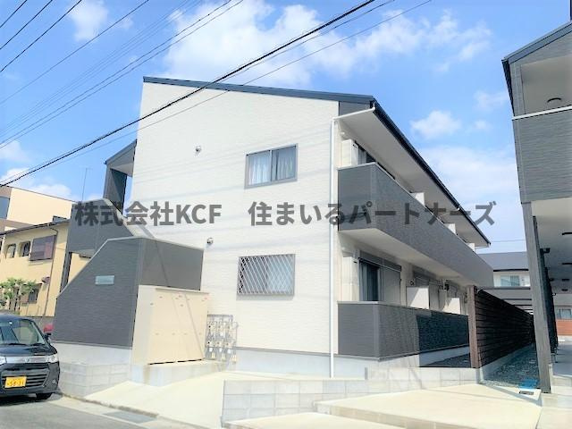 ビオス広川C棟の外観|外はこのようになっています