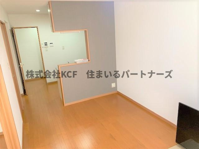 ビオス広川C棟の居間・リビング|使いやすい居間です
