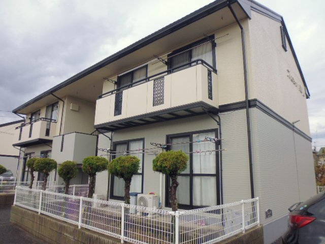 倉敷市福島のアパートの外観