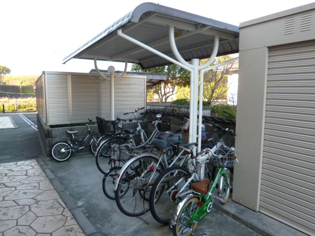 ソレイユⅡのその他共用部分|自転車置き場