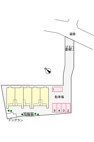 カーネプレッソの区画図
