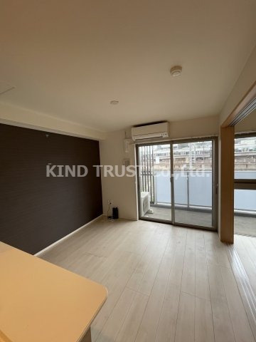 ノブレ梅北の居間・リビング|使いやすい居間です