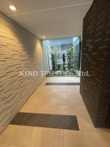 ノブレ梅北のロビー|清潔なロビーです