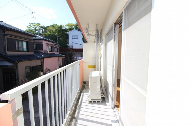 OKマンションのバルコニー|バルコニー付きです