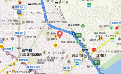 【地図】 | 西淀マンション
