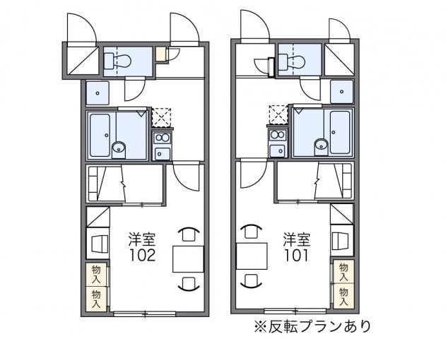 【間取り】 | レオパレスチェリーロード 