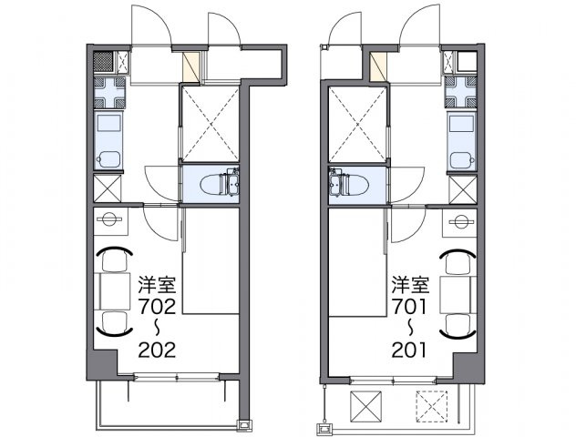 【間取り】 | レオパレス道頓堀