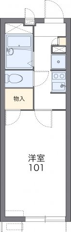 【間取り】 | レオパレス都Ａ