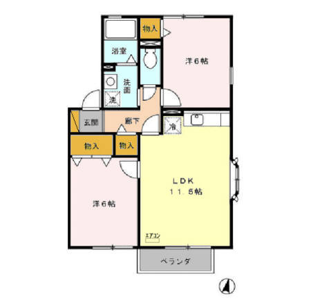 【間取り】 | シャルマンコート