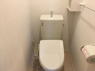 【トイレ】 | ザ カルムスペース ササヤマ1 | 温水洗浄便座つき☆
