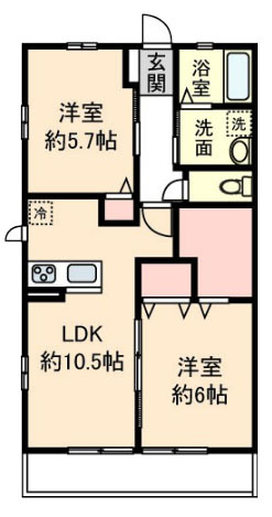 【間取り】 | メゾンドソレイユ