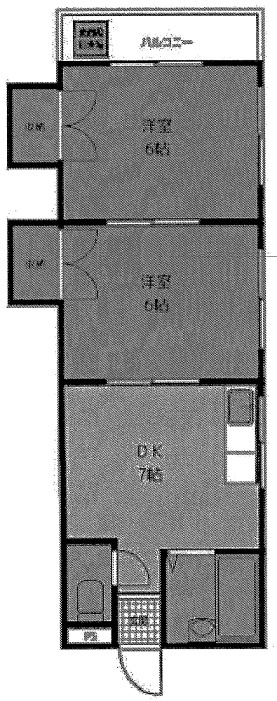 ホワイトハイツの間取り