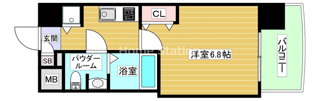 【間取り】 | レグゼスタ福島Ⅱ